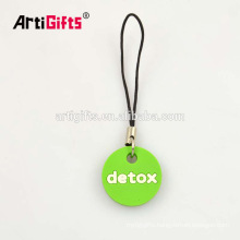 Soft pvc anime fashion mobile phone pendant